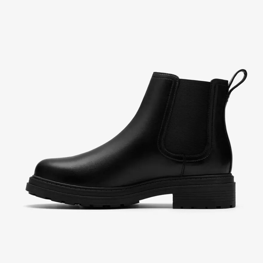 Orinoco3 Lane – svarta Chelsea boots i läder för damer Orinoco3 Lane – svarta Chelsea boots i läder för damer