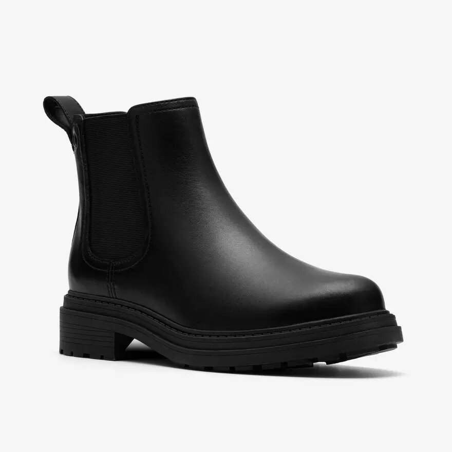 Orinoco3 Lane – svarta Chelsea boots i läder för damer Orinoco3 Lane – svarta Chelsea boots i läder för damer