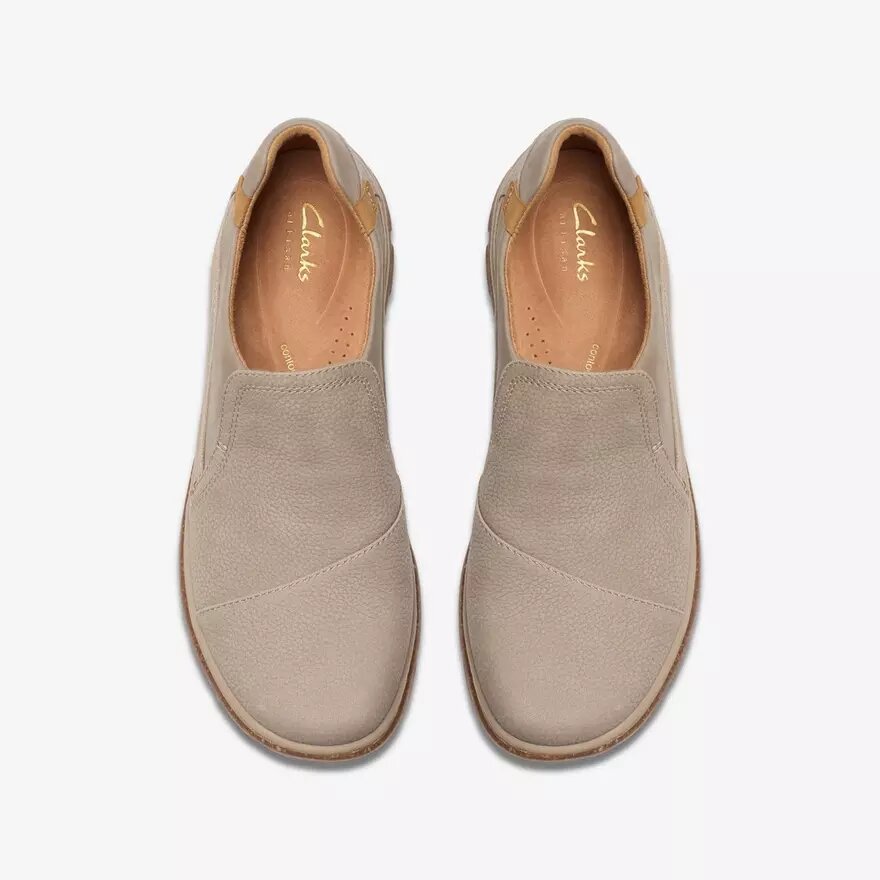 Orlene Slip Stone Nubuck slip-ons för dam Orlene Slip Stone Nubuck slip-ons för dam