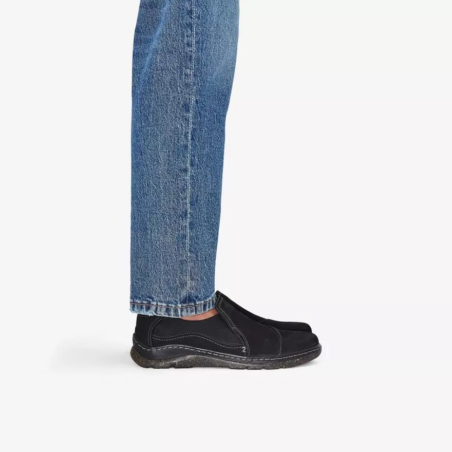 Orlene Slip – svarta slip-ons i läder för damer Orlene Slip – svarta slip-ons i läder för damer