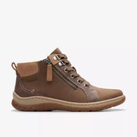 Orlene Top Wp Dark Sand Nubuck Chelsea boots för dam