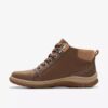 Orlene Top Wp Dark Sand Nubuck Chelsea boots för dam