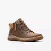 Orlene Top Wp Dark Sand Nubuck Chelsea boots för dam