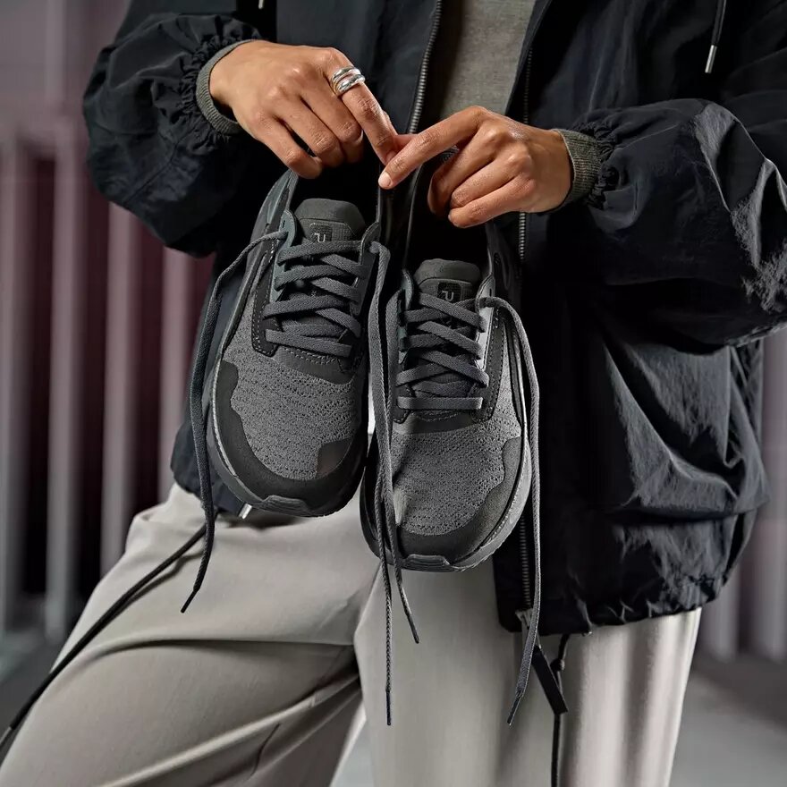 Pace Walk damskor i svart för fritidsbruk Pace Walk damskor i svart för fritidsbruk