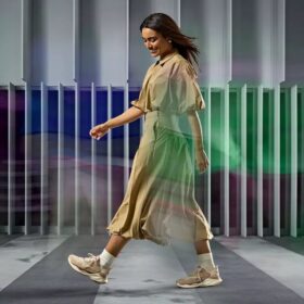 Pace Walk Sand damskor i athleisure-stil