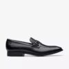 Paulton Lo svarta läders Loafers för herr Paulton Lo svarta läders Loafers för herr
