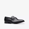 Paulton Lo svarta läders Loafers för herr Paulton Lo svarta läders Loafers för herr