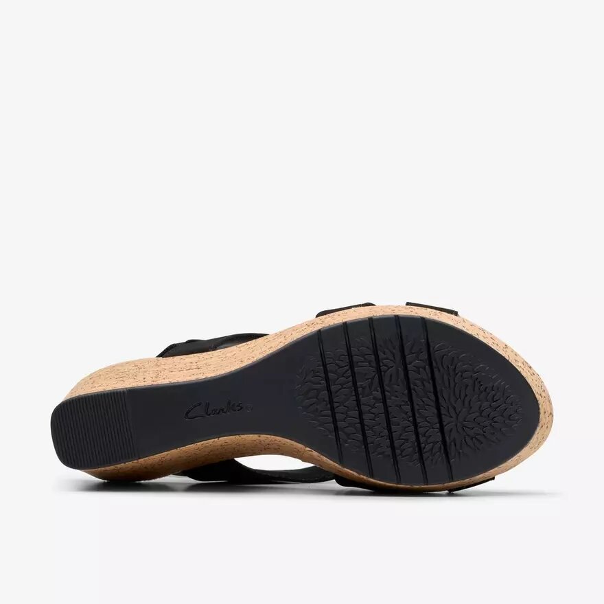 Rose Style svarta nubuck-kilklackar för dam Rose Style svarta nubuck-kilklackar för dam