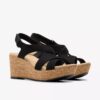 Rose Style svarta nubuck-kilklackar för dam Rose Style svarta nubuck-kilklackar för dam