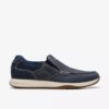 Sailview Step Slip-on båtskor för herr i marinblå nubuck Sailview Step Slip-on båtskor för herr i marinblå nubuck