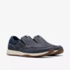 Sailview Step Slip-on båtskor för herr i marinblå nubuck Sailview Step Slip-on båtskor för herr i marinblå nubuck