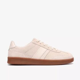 Seco Speed 2 sneakers för dam i benvitt mocka