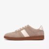 Seco Speed-sneakers för herr i mörk sandfärgat mocka Seco Speed-sneakers för herr i mörk sandfärgat mocka