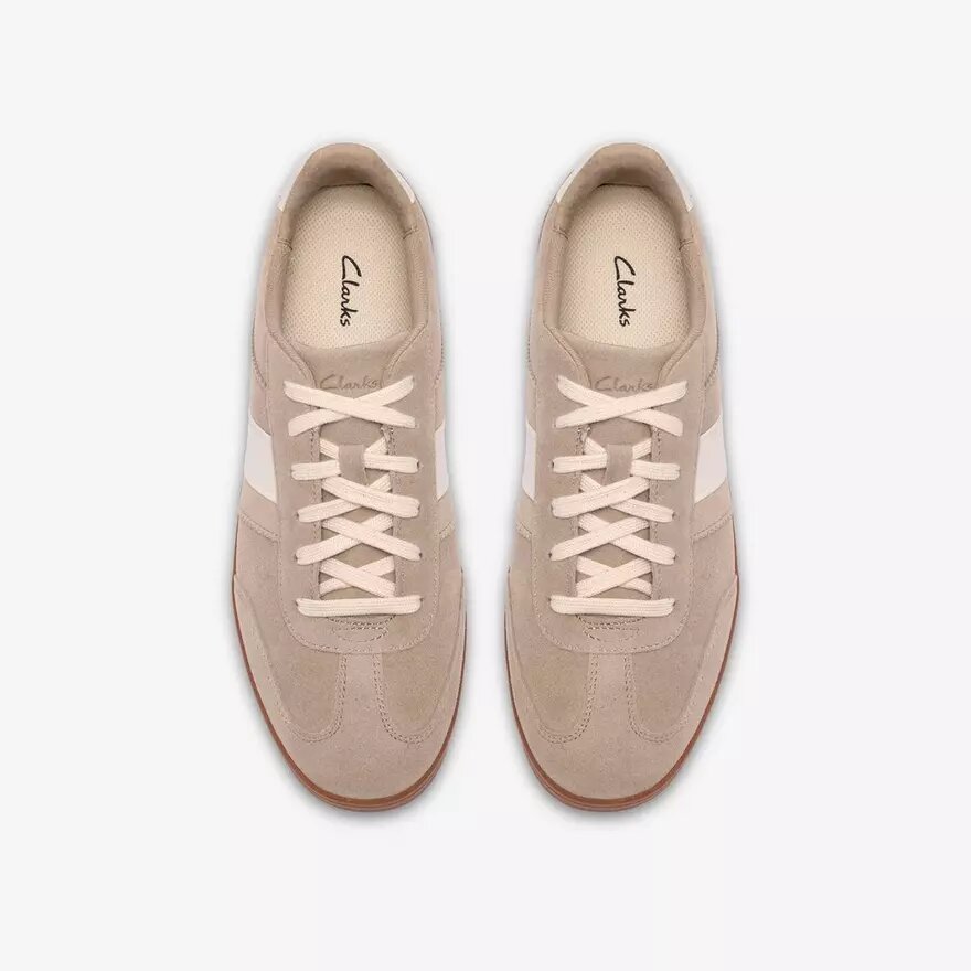 Seco Speed-sneakers för herr i mörk sandfärgat mocka Seco Speed-sneakers för herr i mörk sandfärgat mocka