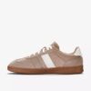 Seco Speed2-sneakers för dam i ljusbrunt mocka