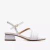 Serina35 Strap – vita lädersandaler med remmar för damer Serina35 Strap – vita lädersandaler med remmar för damer