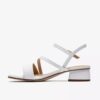 Serina35 Strap – vita lädersandaler med remmar för damer Serina35 Strap – vita lädersandaler med remmar för damer