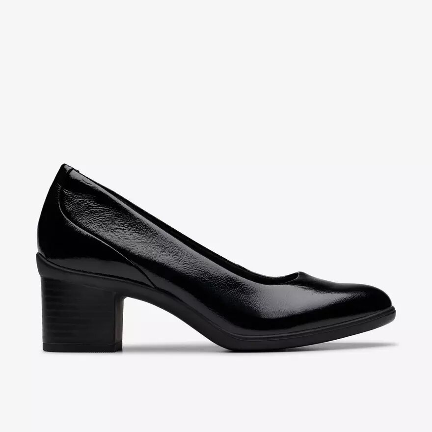 Shaya Poppy svarta lackpumps för dam Shaya Poppy svarta lackpumps för dam