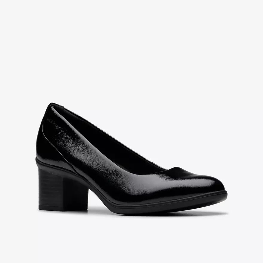 Shaya Poppy svarta lackpumps för dam Shaya Poppy svarta lackpumps för dam