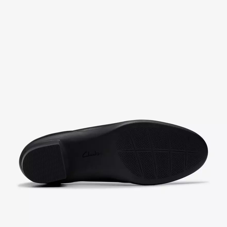 Shaya Poppy svarta läderpumps för dam Shaya Poppy svarta läderpumps för dam