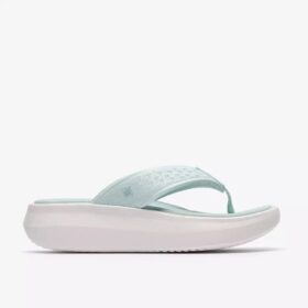 Solevana Post flip-flops för damer i havsgrönt