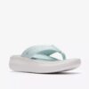 Solevana Post flip-flops för damer i havsgrönt Solevana Post flip-flops för damer i havsgrönt