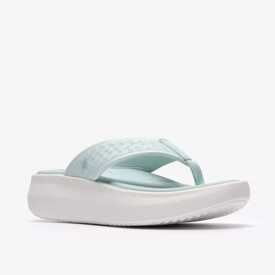 Solevana Post flip-flops för damer i havsgrönt Solevana Post flip-flops för damer i havsgrönt