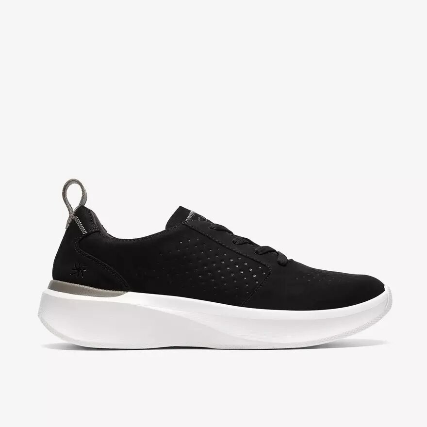 Solevana-sneakers för herrar i svart Solevana-sneakers för herrar i svart