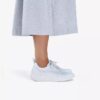 Solevana-sneakers i vitt läder för damer Solevana-sneakers i vitt läder för damer