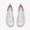 Solevana-sneakers i vitt läder för damer Solevana-sneakers i vitt läder för damer