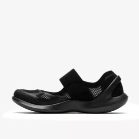 Solevana-sneakers med rem för damer i svart Solevana-sneakers med rem för damer i svart