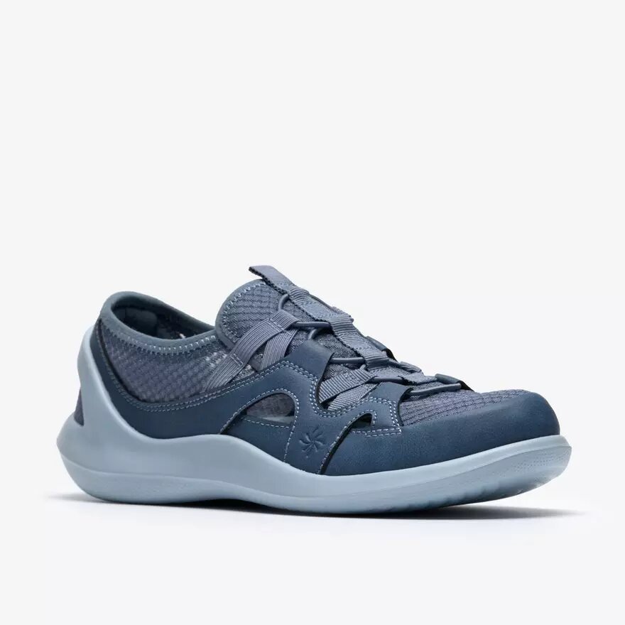 Solevana Step blågrå Slip-ons för dam Solevana Step blågrå Slip-ons för dam