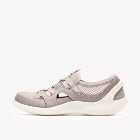 Solevana Step i ljusgrått, Slip-ons för damer