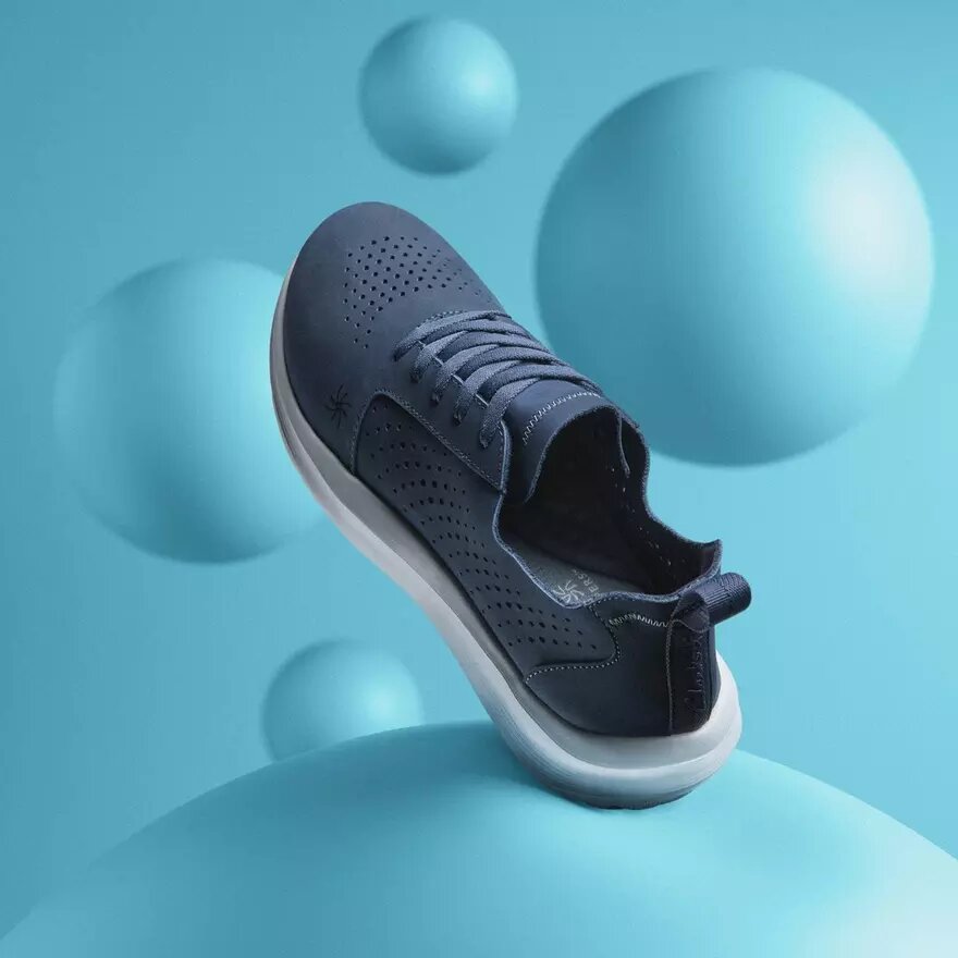 Solevana Style-sneakers för damer i marinblått Solevana Style-sneakers för damer i marinblått