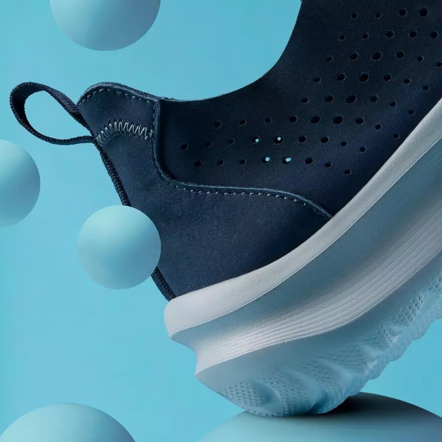 Solevana Style-sneakers för damer i marinblått Solevana Style-sneakers för damer i marinblått