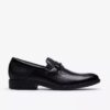 Steadwell Bit Loafers i svart läder för herr Steadwell Bit Loafers i svart läder för herr