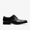 Steadwell Cap – svarta Oxfords i läder för herrar Steadwell Cap – svarta Oxfords i läder för herrar