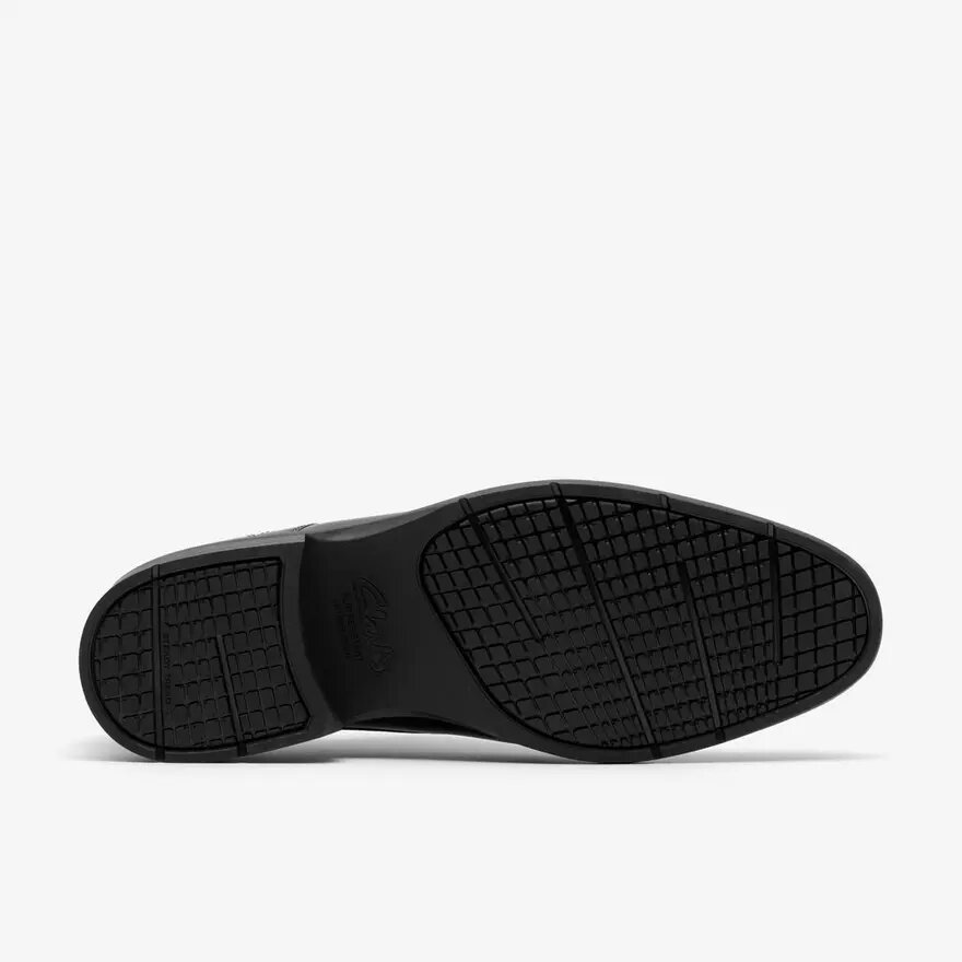 Steadwell Cap – svarta Oxfords i läder för herrar Steadwell Cap – svarta Oxfords i läder för herrar