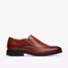 Steadwell Step-loafers för herrar i mörkbrunt läder Steadwell Step-loafers för herrar i mörkbrunt läder