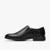 Steadwell Step – svarta läders Loafers för herr Steadwell Step – svarta läders Loafers för herr