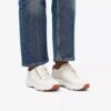 Tivoli Zip för damer – vita lädersneakers Tivoli Zip för damer – vita lädersneakers