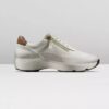 Tivoli Zip för damer – vita lädersneakers Tivoli Zip för damer – vita lädersneakers