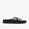 Torford Cross – platta sandaler i svart läder för herrar Torford Cross – platta sandaler i svart läder för herrar