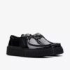 Torhill Bee svart lack Wallabee för dam Torhill Bee svart lack Wallabee för dam