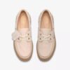 Torhill Boat Cream Nubuck båtskor för dam
