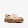 Torhill Boat Cream Nubuck båtskor för dam