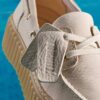 Torhill Boat Cream Nubuck båtskor för dam