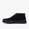 Torhill Hi svarta ankelboots i mocka Torhill Hi svarta ankelboots i mocka