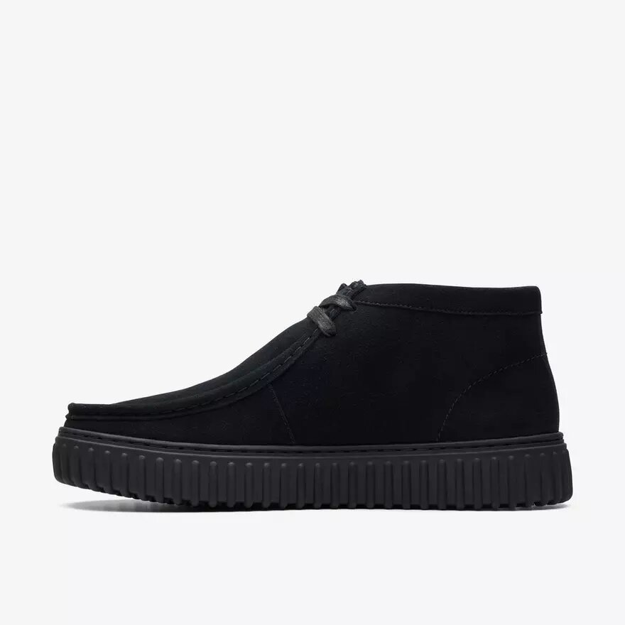 Torhill Hi svarta ankelboots i mocka Torhill Hi svarta ankelboots i mocka