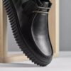 Torhill Hi svarta läderankelboots för herr Torhill Hi svarta läderankelboots för herr